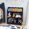 Costway Toy Storage Organizer 3-In-1 Kids Toy Shelf with Book Shelf, Storage Cabinet White/Blue
